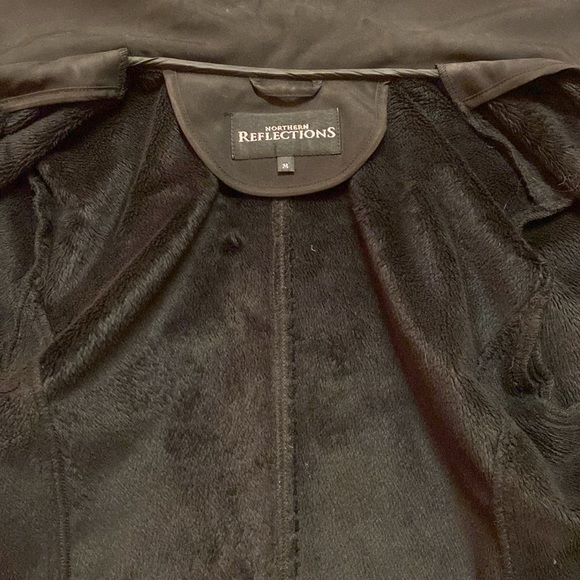 Black stylish coat - Picture 8 of 12